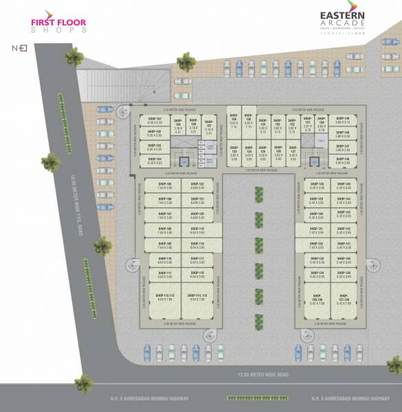Eastern Arcade Cluster Plan For 1st Floor eastern-arcade Eastern Arcade Cluster Plan For 1st Floor