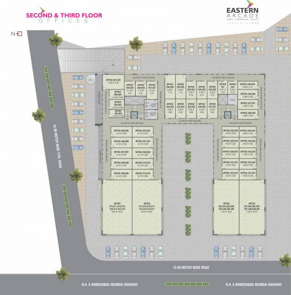 Eastern Arcade Cluster Plan From 2nd To 3rd Floor eastern-arcade Eastern Arcade Cluster Plan From 2nd To 3rd Floor