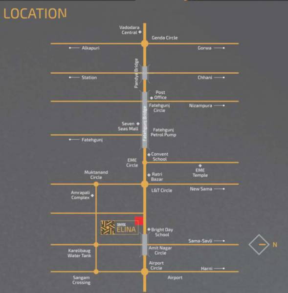 Location Plan sahyog-elina Location Plan