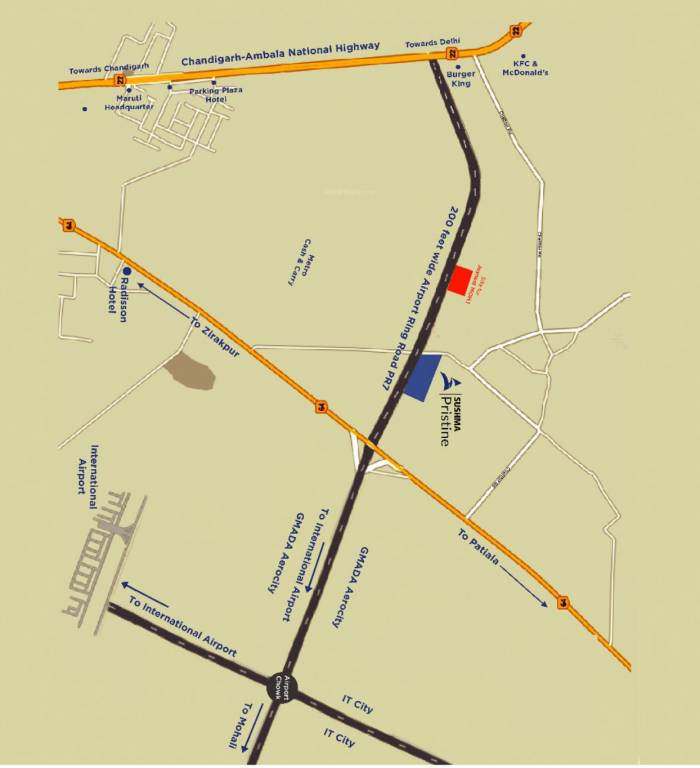  pristine Location Plan