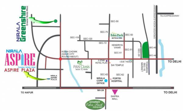 Location Plan aspire-plaza Location Plan