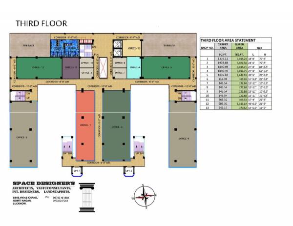  river-view-arcade River View Arcade Cluster Plan for 3rd Floor