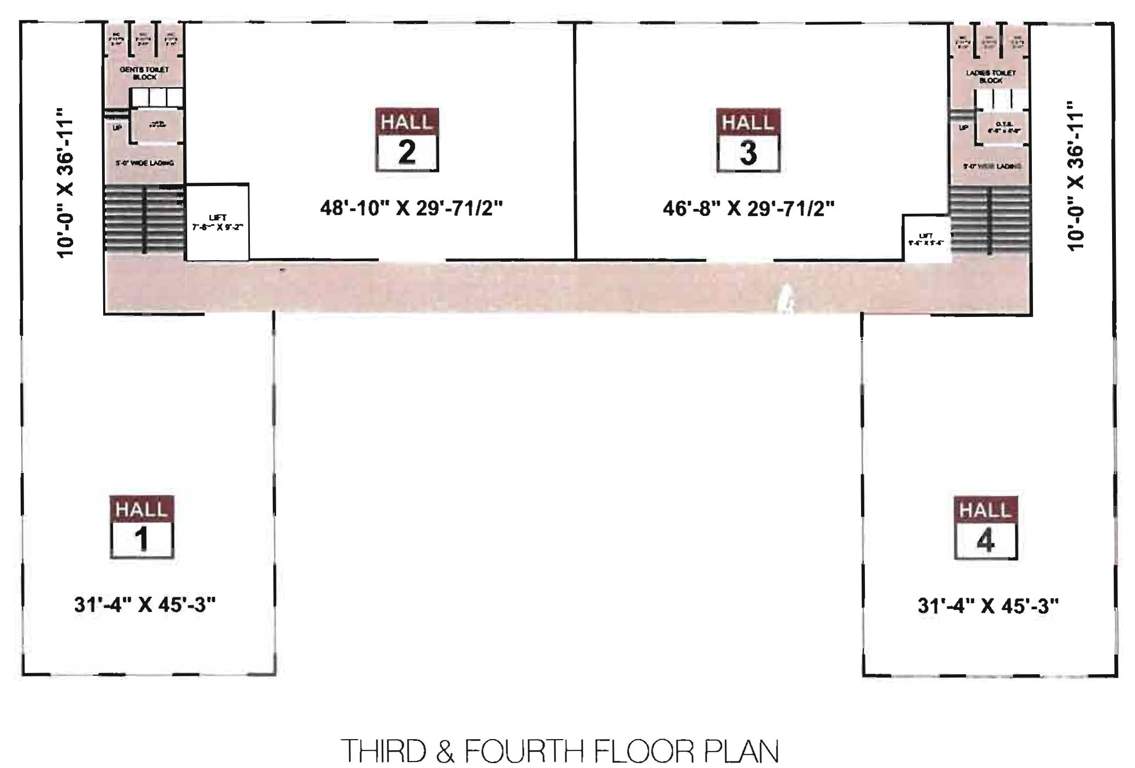  platina Sai Platina Cluster Plan From 3rd To 4th Floor
