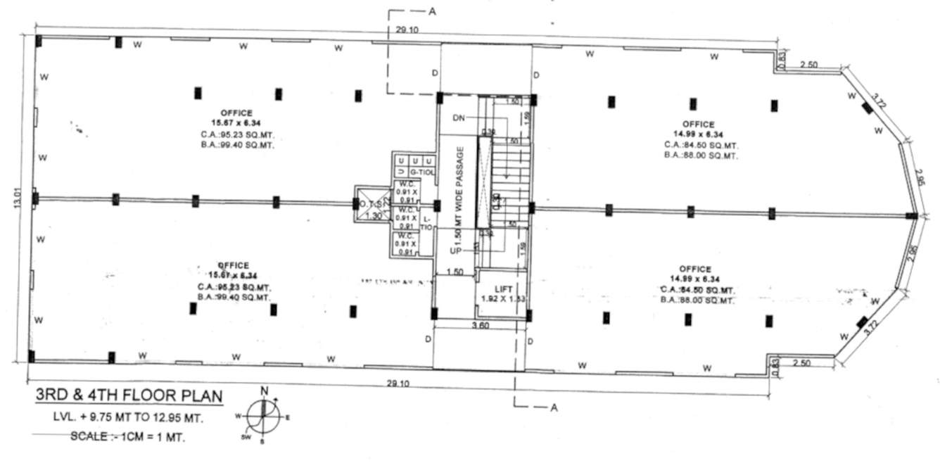  heny arcade 1 Cluster Plan From 3rd To 4th Floor