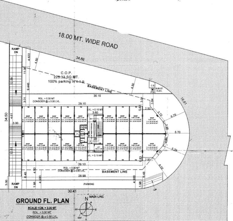  heny arcade 1 Ground Cluster Plan