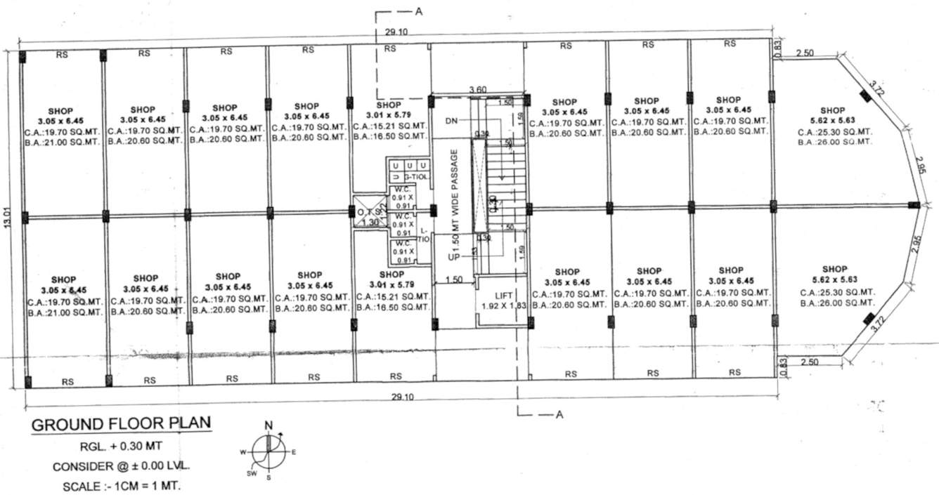  heny arcade 1 Ground Cluster Plan