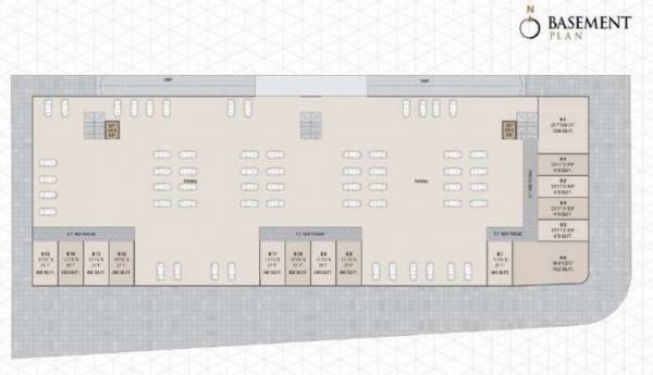  shoppers Shoppers Cluster Plan for ground Floor