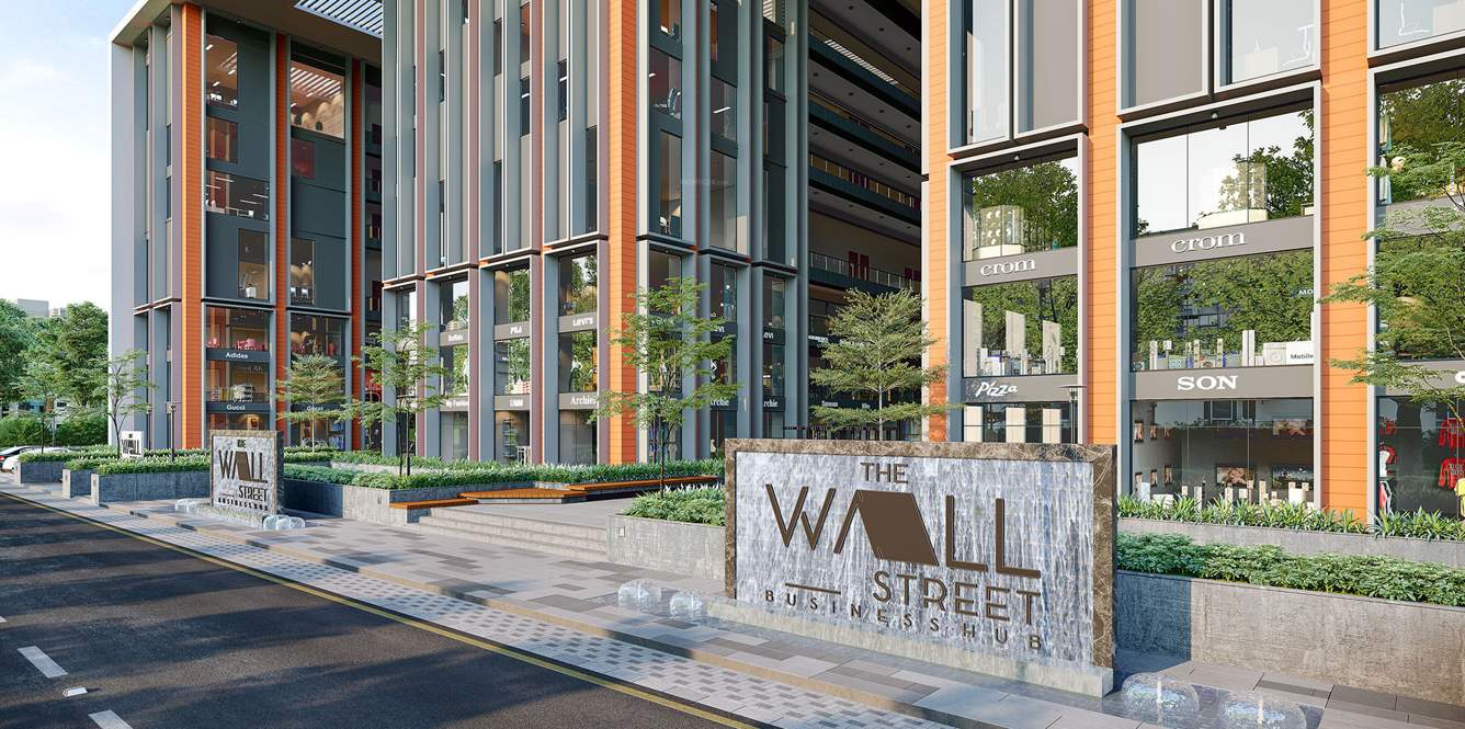 wall street business hub Internal Roads