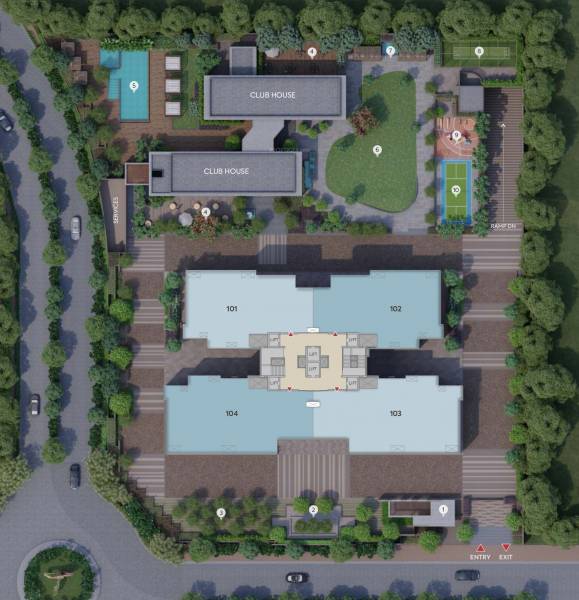  riviera-palacio Layout Plan