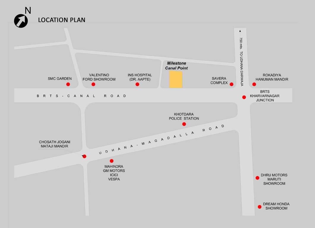  canal point Location Plan