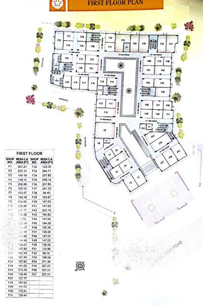  city-centre City Centre Cluster Plan for 1st Floor