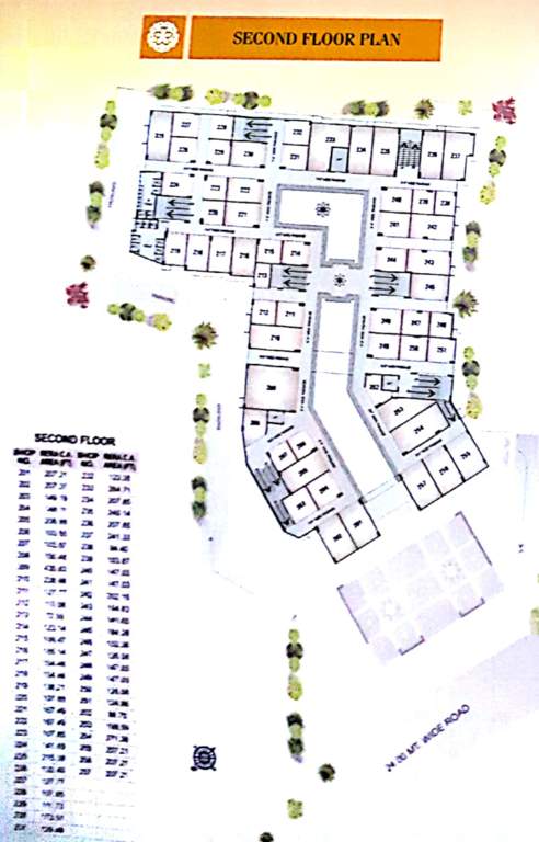  city centre City Centre Cluster Plan for 2nd Floor