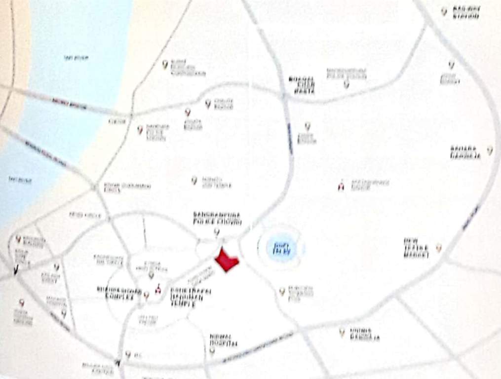  city centre Location Plan