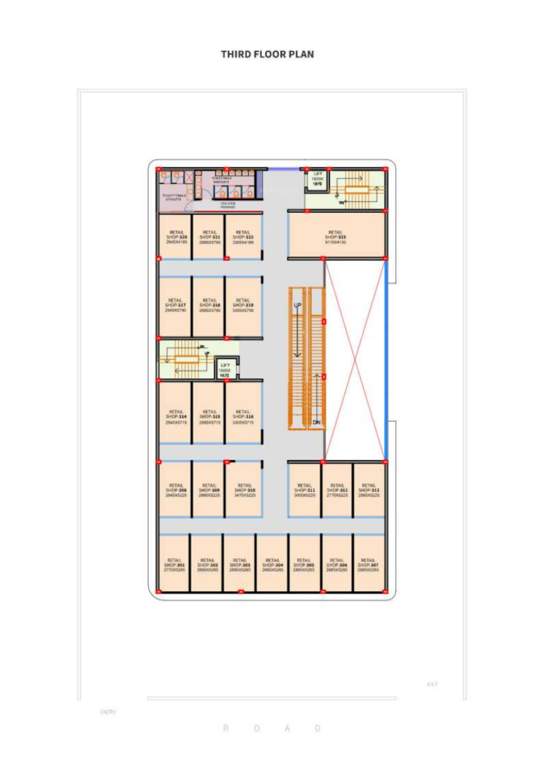 iq lifestyle plaza IQ Lifestyle Plaza Cluster Plan for 3rd Floor