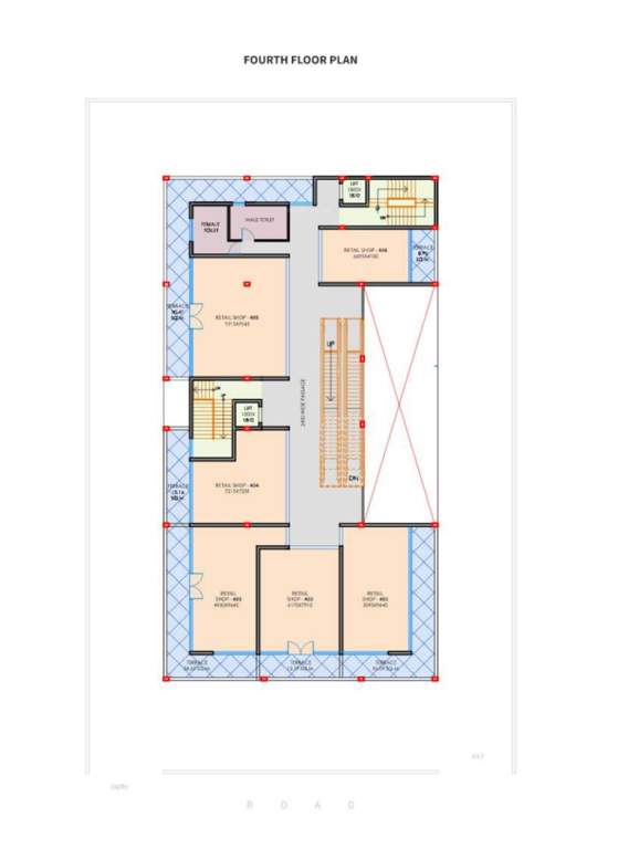  iq lifestyle plaza IQ Lifestyle Plaza Cluster Plan for 4th Floor