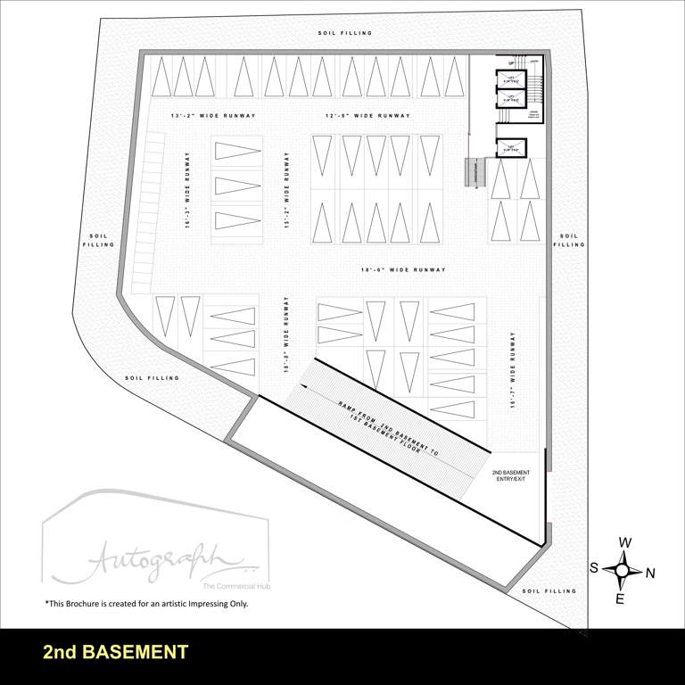  autograph the commercial hub Autograph Cluster Plan for 1st Basement