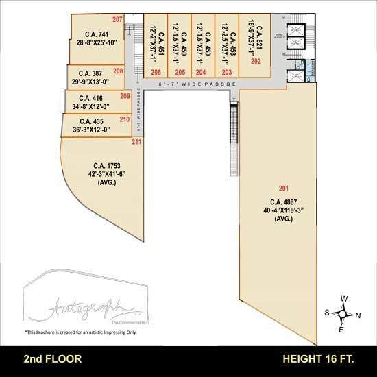  autograph the commercial hub Autograph Cluster Plan for 2nd Floor