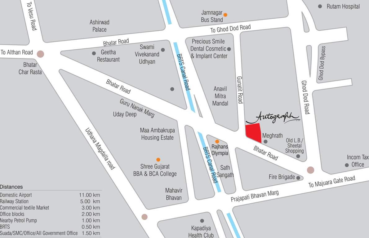  autograph the commercial hub Location Plan