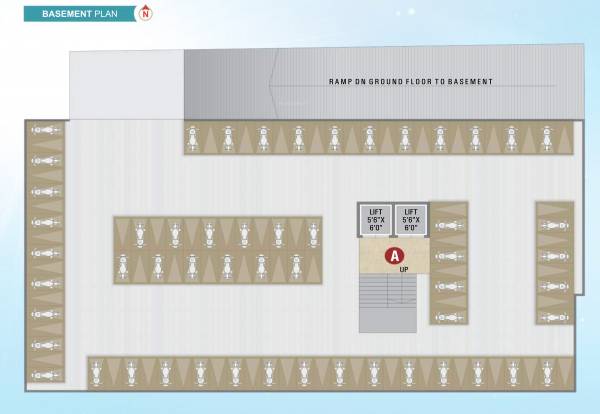 Block A, B, C And D Cluster Plan for Basement bhavani-sky-nine Block A, B, C And D Cluster Plan for Basement