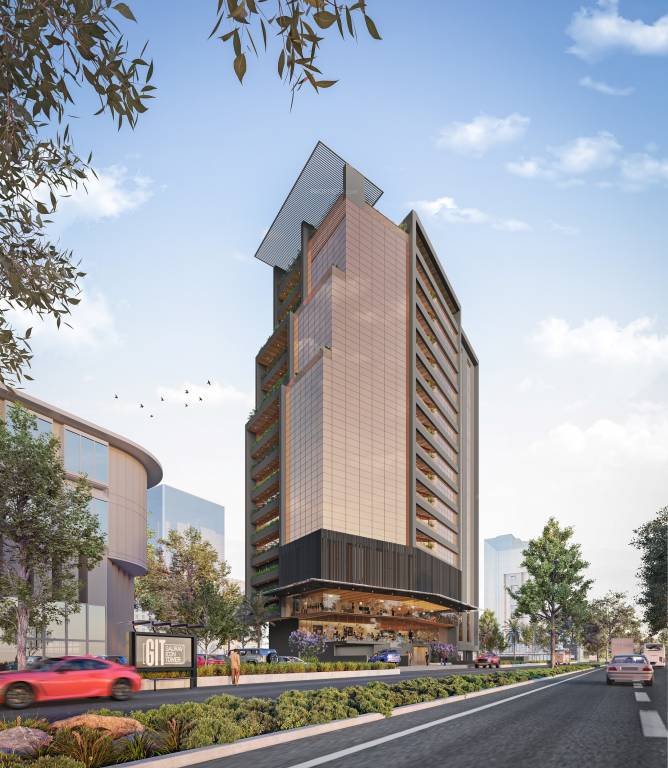  gaurav icon tower Elevation