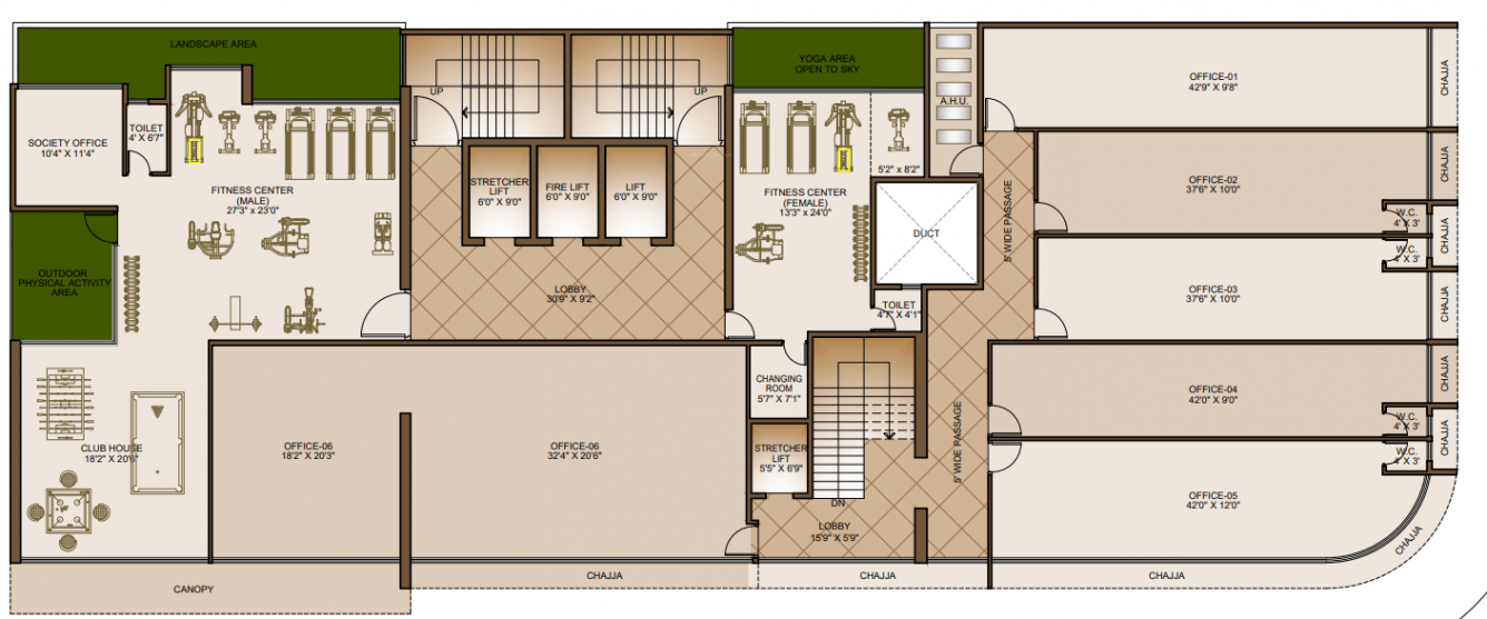  breeze heights Breeze Heights Cluster Plan