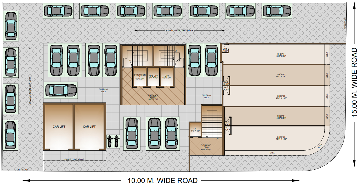  breeze heights Breeze Heights Cluster Plan