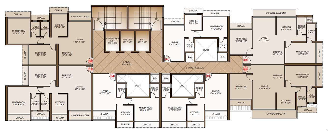  breeze heights Breeze Heights Cluster Plan