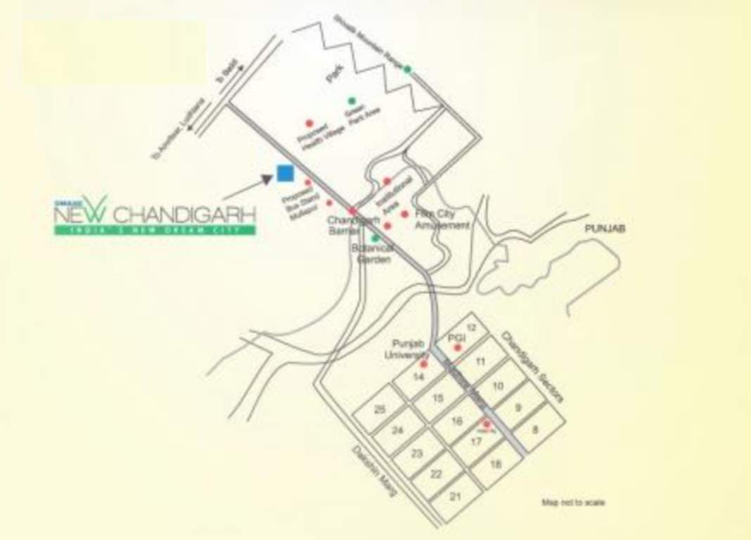  india trade tower Location Plan