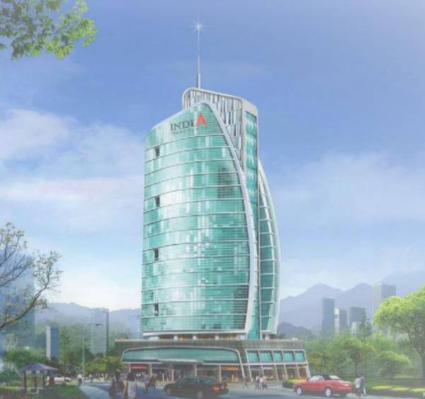 Elevation india-trade-tower Elevation