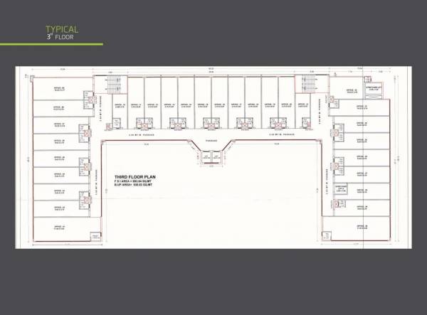 The Trillium Cluster Plan for 3rd Floor the-trillium The Trillium Cluster Plan for 3rd Floor