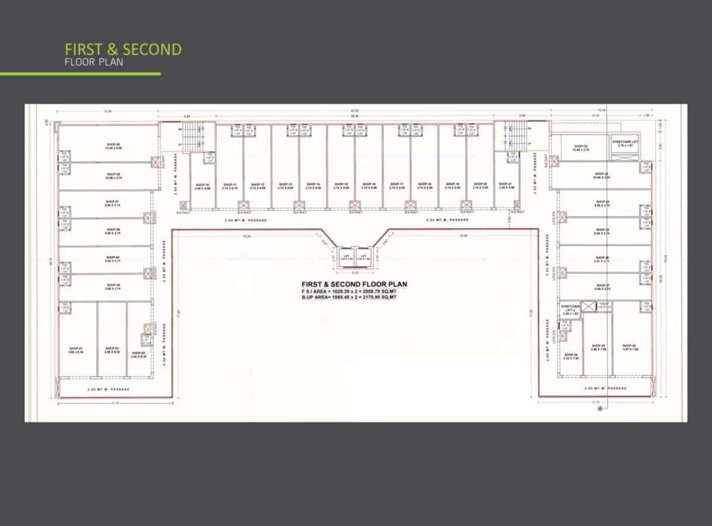  the trillium The Trillium Cluster Plan from 1st to 2nd Floor