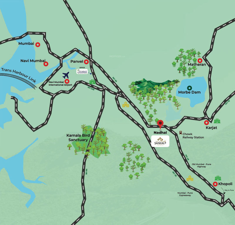  the riyasat sankalp Location Plan