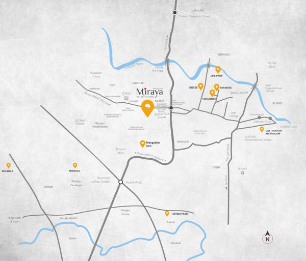  mangalam-miraya Location Plan