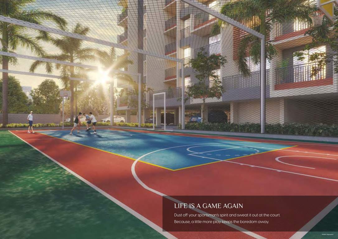  mangalam miraya Basketball Court