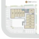  square Square Cluster Plan for 1st Floor