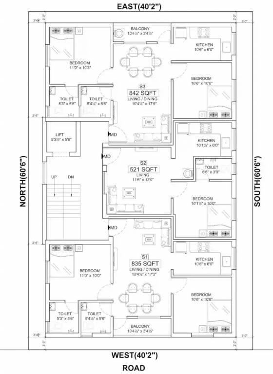  grand rosso Grand Rossed Cluster Plan for 2nd Floor