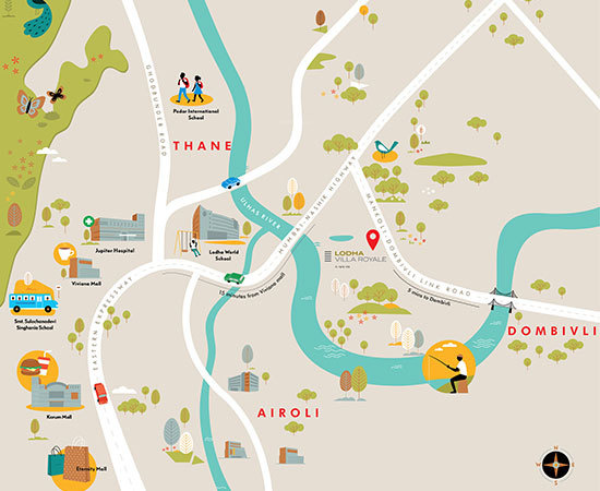  villa-royale-gold-tdlr Location Plan