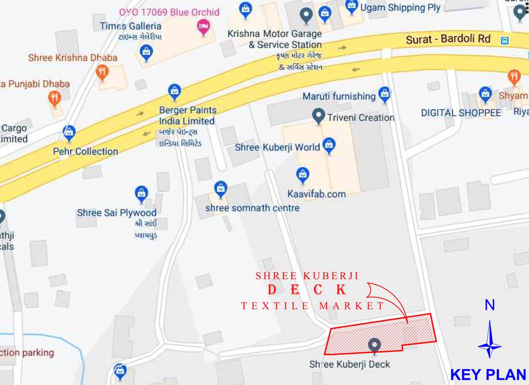  kuberji textile deck Location Plan