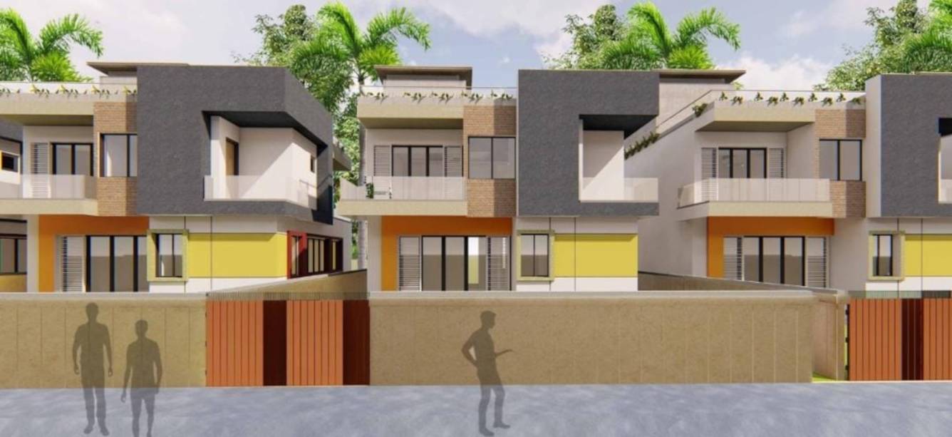  kolkata bunglow complex Elevation