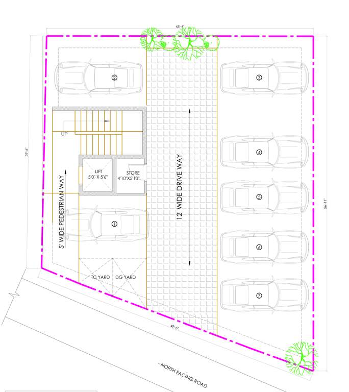  by the hills By The Hills Cluster Plan for ground Floor