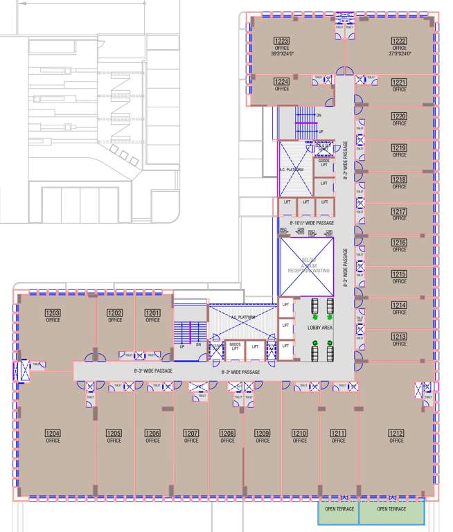  z one Z One Cluster Plan For 12th Floor