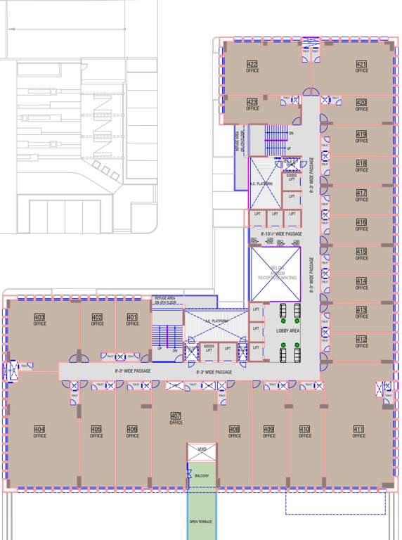  z one Z One Cluster Plan For 4th Floor