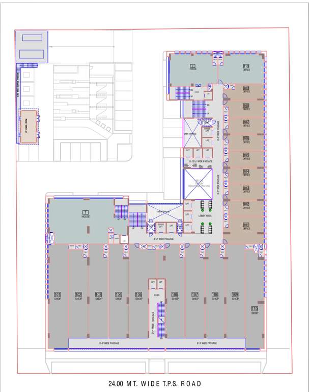  z one Z One Cluster Plan From 1st To 2nd Floor