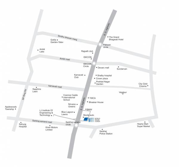  world-trade-tower Location Plan