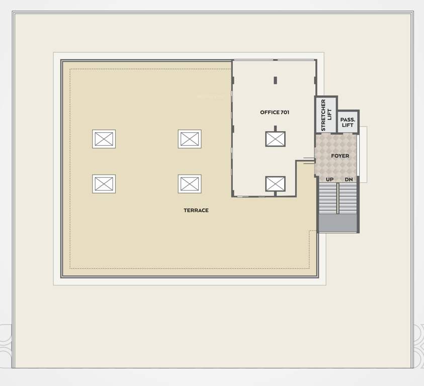  central square Central Square Cluster Plan For 7th Floor