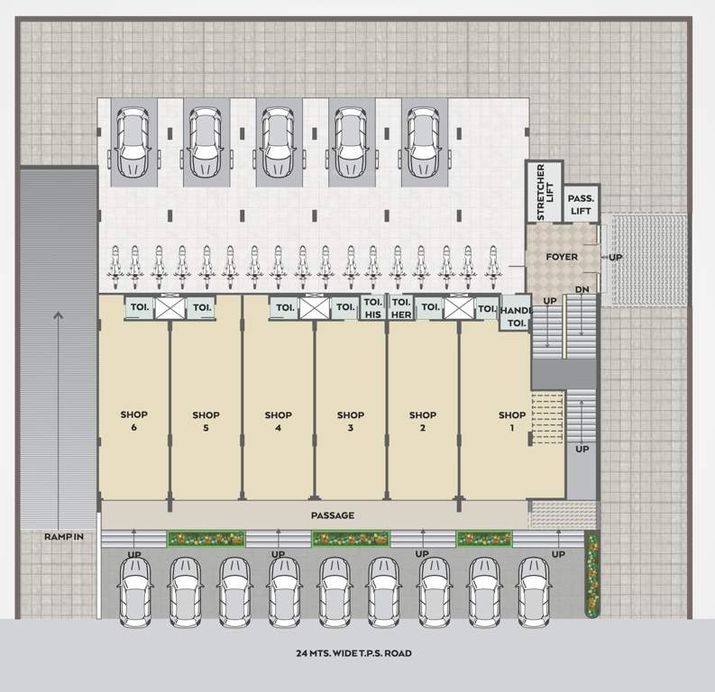  central square Central Square Cluster Plan For Ground Floor
