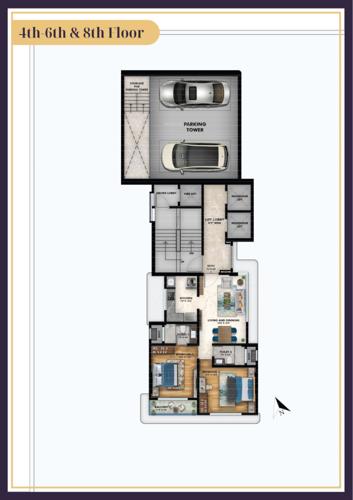  jai-kamal Jai Kamal Cluster Plan from 4th to 8th Floor