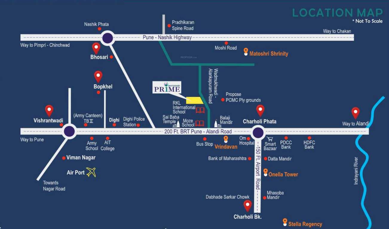  matoshri prime Location Plan