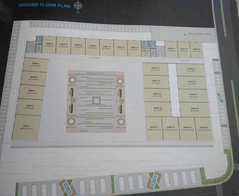 apple business center Apple Business Center Cluster Plan for ground Floor
