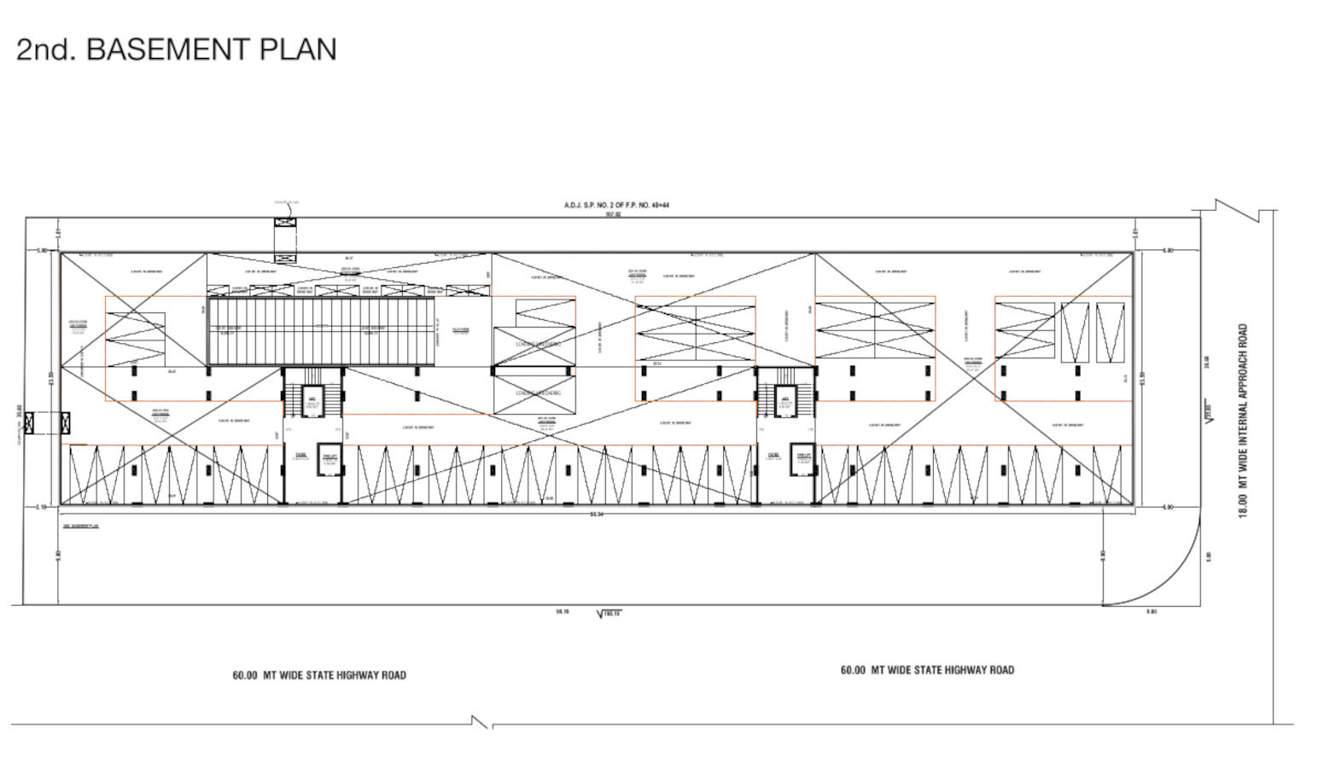  business hub Business Hub Basement 2 Floor Cluster Plan